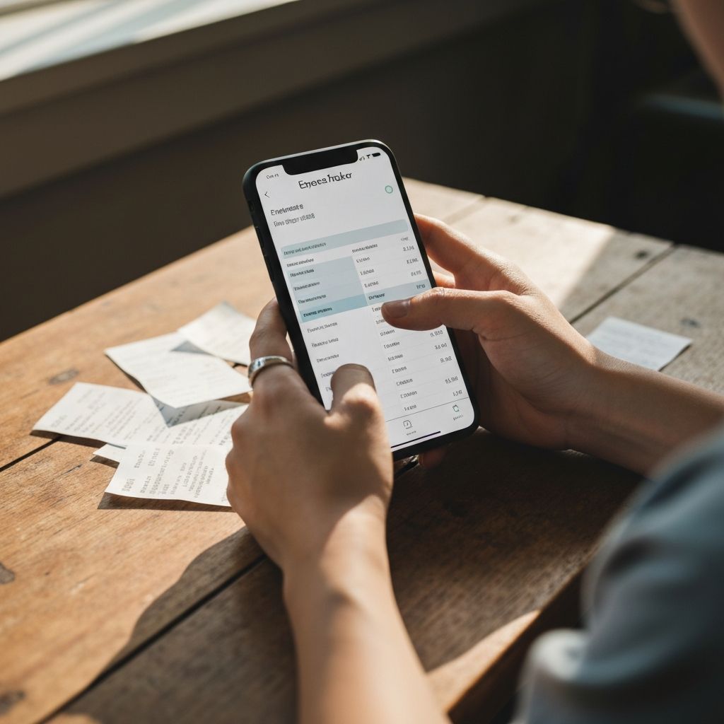 Expense tracking methods