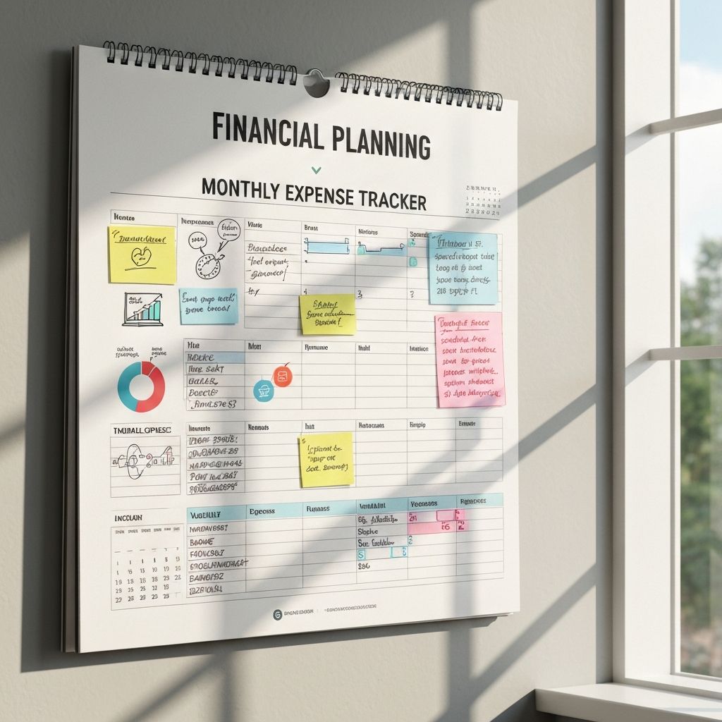 Monthly spending organization